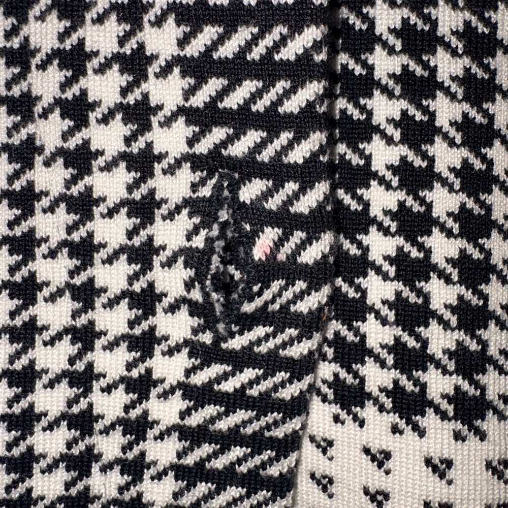 Alison Sheri Houndstooth Knit Jacket – NWT - Picture 7 of 10
